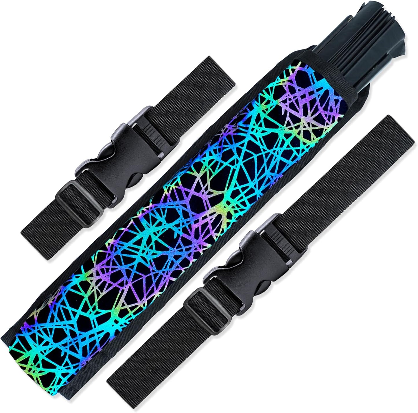 5pcs set Rave Fan Holster Web - Reflective